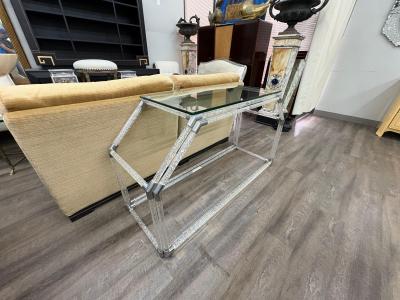  Seguso Seguso Vetri d Arte Murano Glass Console Table By Seguso