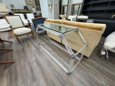  Seguso Seguso Vetri d Arte Murano Glass Console Table By Seguso