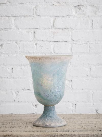  Seguso Seguso Vetri d Arte Murano Scavo Torchiere Table Lamp by Seguso