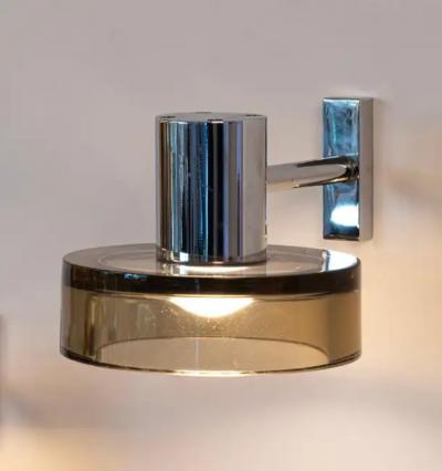  Seguso Seguso Vetri d Arte Pair Seguso wall lights Italy c1970