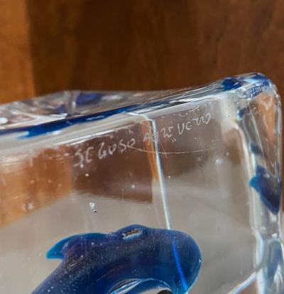  Seguso Seguso Vetri d Arte Press papier in Murano Glass