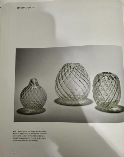  Seguso Seguso Vetri d Arte Seguso Vetri D Arte Model 5730 Vase Designed By Flavio Poli 1939