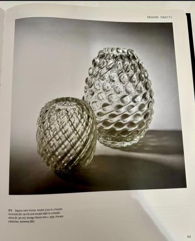  Seguso Seguso Vetri d Arte Seguso Vetri D Arte Model 5730 Vase Designed By Flavio Poli 1939