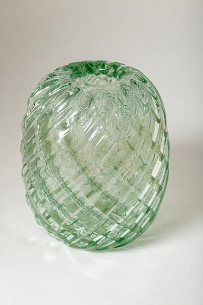  Seguso Seguso Vetri d Arte Seguso Vetri D Arte Model 5730 Vase Designed By Flavio Poli 1939