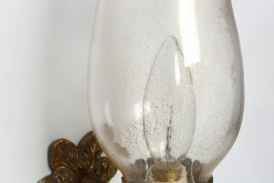  Seguso Vetri d Arte Seguso Murano glass wall lamp