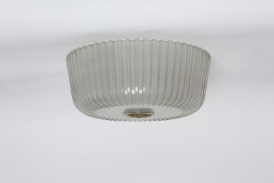  Seguso Vetri dArte Murano glass flush mount ceiling light by Seguso