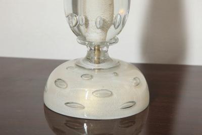  Seguso Vetri dArte Pair of Seguso Vetri dArte Table Lamps made in Italy
