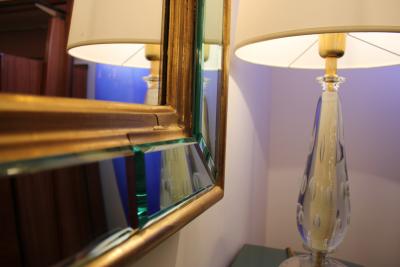  Seguso Vetri dArte Pair of Seguso Vetri dArte Table Lamps made in Italy