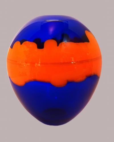 Seguso Viro Seguso Viro Orizzonte 101 Limited Murano Art Glass Large Vase