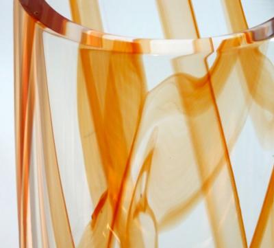 Seguso Viro Seguso Viro Tall Suez Echo Vase Limited 101 Edition Murano 2010