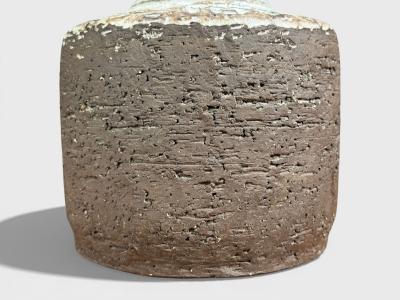  Sejer Keramikfabrik Fridtjof Sejersen Table Lamp Brown Ceramic Denmark 1960s