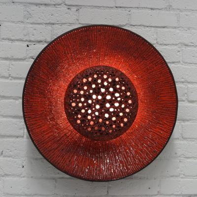  Sejer Keramikfabrik Scandinavian Sun Ceramic Wall Sconce