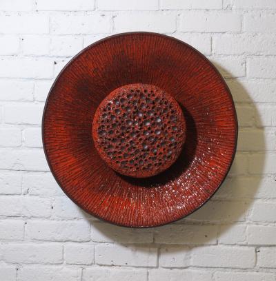  Sejer Keramikfabrik Scandinavian Sun Ceramic Wall Sconce