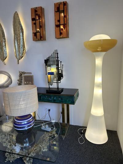  Selenova Floor Lamp Murano Glass by Carlo Nason for Selenova Italy 1970s