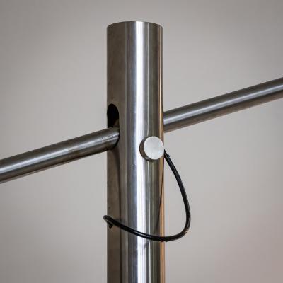  Selenova Large Floor Lamp with Long Arm attributed to Selenova Italy Mid 20th Century