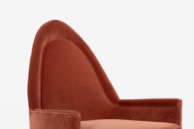 Selig Furniture Co Pair of Selig Swivel Lounge Chairs 1965