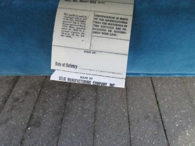  Selig Furniture Co Striking Pair of Selig Wide Barrel Back Swivel Lounge Chairs Mid Century Modern