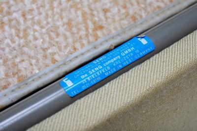  Seng Company Sofa Daybed in Green Upholstery by Seng Company 1930s