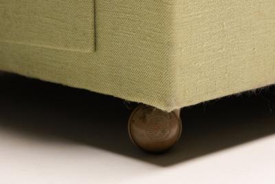  Seng Company Sofa Daybed in Green Upholstery by Seng Company 1930s