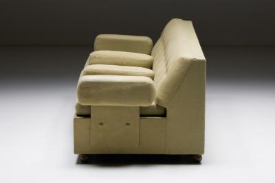  Seng Company Sofa Daybed in Green Upholstery by Seng Company 1930s