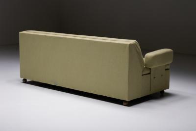  Seng Company Sofa Daybed in Green Upholstery by Seng Company 1930s