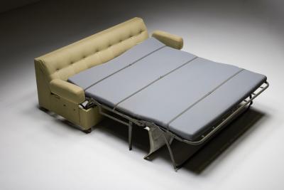  Seng Company Sofa Daybed in Green Upholstery by Seng Company 1930s