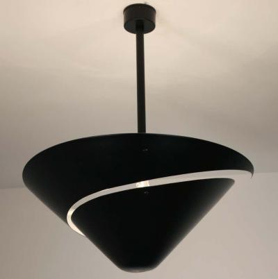  Serge Mouille USA Large Serge Mouille Snail Ceiling Lamp