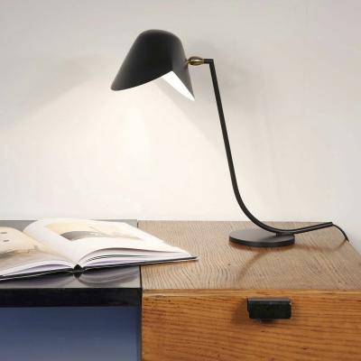  Serge Mouille USA Serge Mouille Antony Desk Lamp in Black AVAILABLE OCTOBER 10