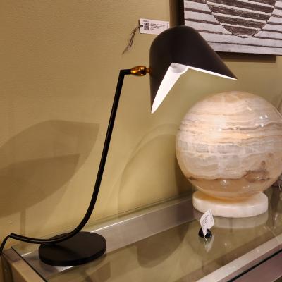  Serge Mouille USA Serge Mouille Antony Desk Lamp in Black AVAILABLE OCTOBER 10