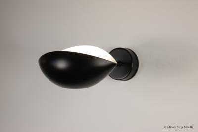  Serge Mouille USA Serge Mouille Eye Sconce in Black AVAILABLE OCTOBER 10