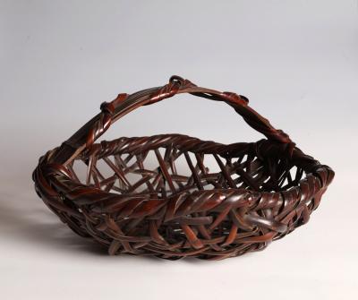  Sh insai Wide Handled Basket 1930s