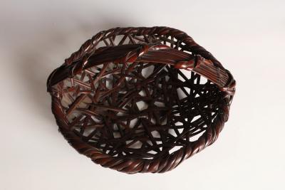  Sh insai Wide Handled Basket 1930s