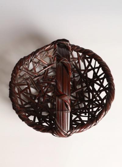  Sh insai Wide Handled Basket 1930s