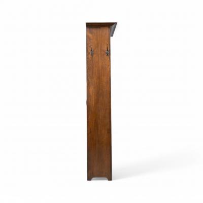 Shapland Petter Shapland Petter Style of MH Baillie Scott an Arts Crafts Oak Hall Cupboard