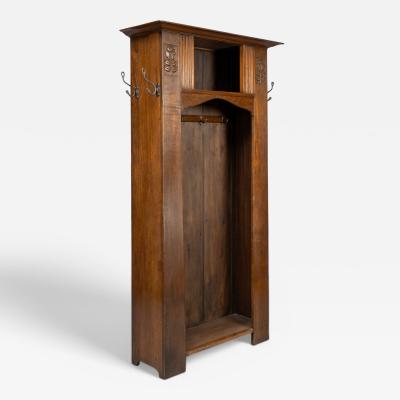  Shapland Petter Shapland Petter Style of MH Baillie Scott an Arts Crafts Oak Hall Cupboard