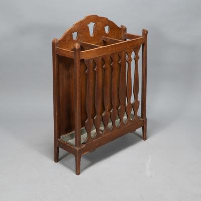  Shapland Petter Shapland Petter of Barnstaple An Arts Crafts Oak Umbrella Stand
