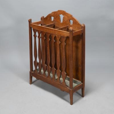  Shapland Petter Shapland Petter of Barnstaple An Arts Crafts Oak Umbrella Stand