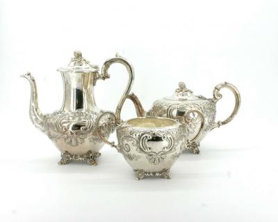  Sheffield 19th Century English Tableware Tea Coffee Service
