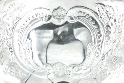  Sheffield Large English Sheffield Punch Bowl Cooler