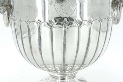  Sheffield Old English Sheffield Plate Regency Wine Cooler