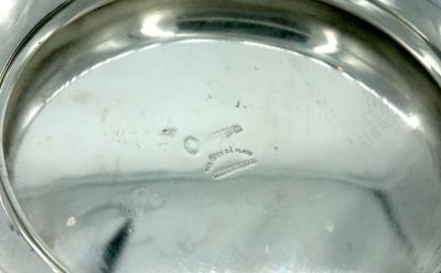  Sheffield Old English Silver Chinoiserie Centerpiece Bowl