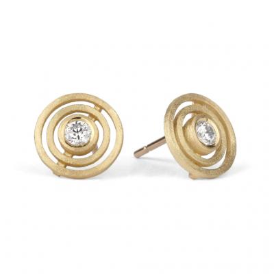  Shimell Madden Shimell Madden Diamond Double Nova Gold Studs