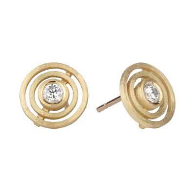  Shimell Madden Shimell Madden Diamond Double Nova Gold Studs