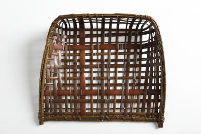  Shoeido Bronze Simulation of Bamboo Basket T 4231 