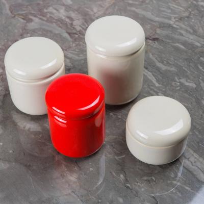 Sicart Set of Four Glazed Ceramic Boxes by Angelo Spagnolo for Sicart