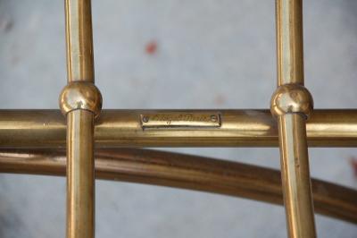  Siegel Paris Unique Solid Brass Fireplace Wood Rack by Siegel Paris