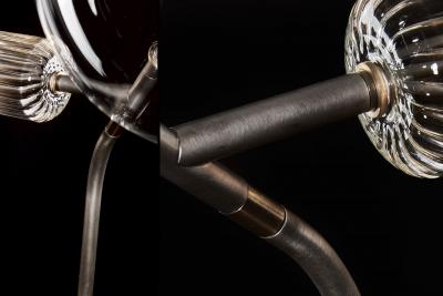  Silvio Mondino Studio Chemistry T Double Silver Table