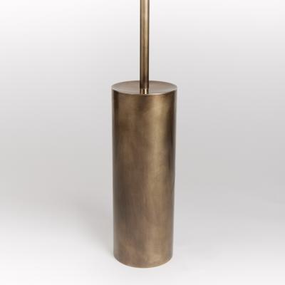  Silvio Mondino Studio Grandine Three Lights Aged Brushed Brass Minimal Sculptural Floor Lamp