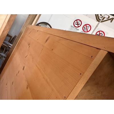  SimoEng 800 Empire Style Desk Chest of Drawers in Natural Burl Wood on Ash