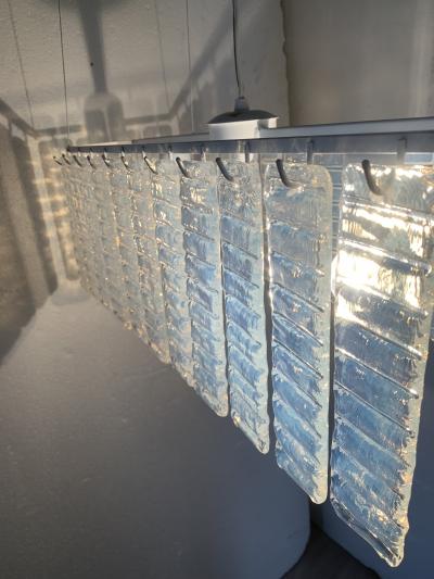  SimoEng Chandelier murano glass sputnik opalino italian handmade